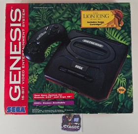 SEGA Genesis Model 2 System [Lion King Bundle], CIB, Tested/Working READ DESC.