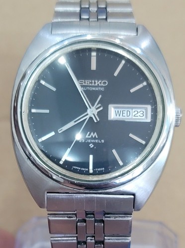 Orologio Uomo Vintage Seiko/Seiko Lord Matic LM 5606 23J SS Automatico Giappone - Foto 4 di 9