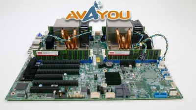 Intel S2600CW Server Motherboard PBA H12881-270 w/ 2x Xeon 2.6 E5-2690V3 64 RAM