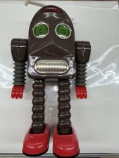 Classic THUNDER ROBOT: - 11.5" Tin Robot / Battery Operated Schylling KR 