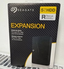 Seagate Expansion 5tb HDD USB 3.0 Portable External Hard Disk Drive Black
