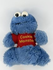 Cookie Monster Plush Sesame Street Stuffed Animal Toy Vintage
