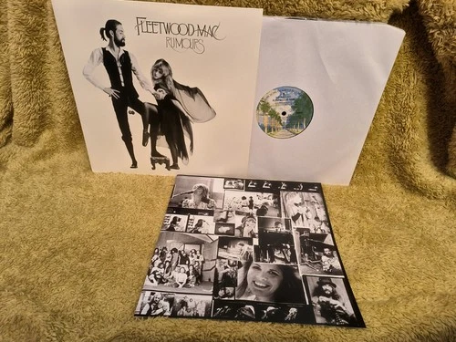 Fleetwood Mac Rumours 12" Vinyl UK, 1977 Album Mastered By Capitol Vinyl Record