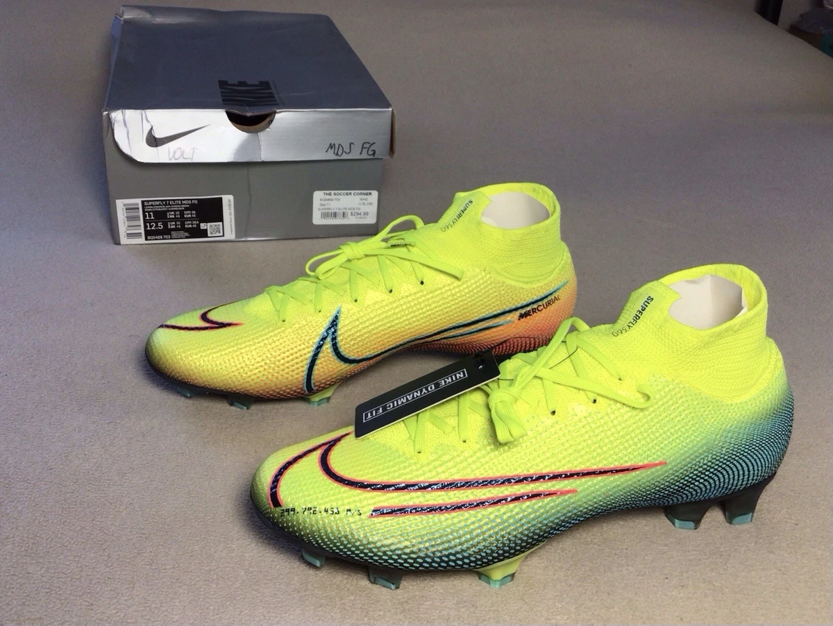 新品未使用 ナイキ SUPERFLY 7 ELITE MDS TF 28 黄色 Nike Mercurial Superfly 7 Elite Mds TF Turf 'Yellow Green' BQ5471-703