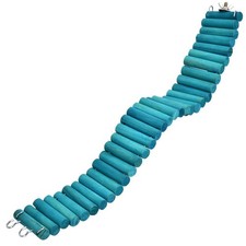 6 50CM Pet Hamster Parrot Climbing Soft Ladder Suspension Bridge Birds Toy