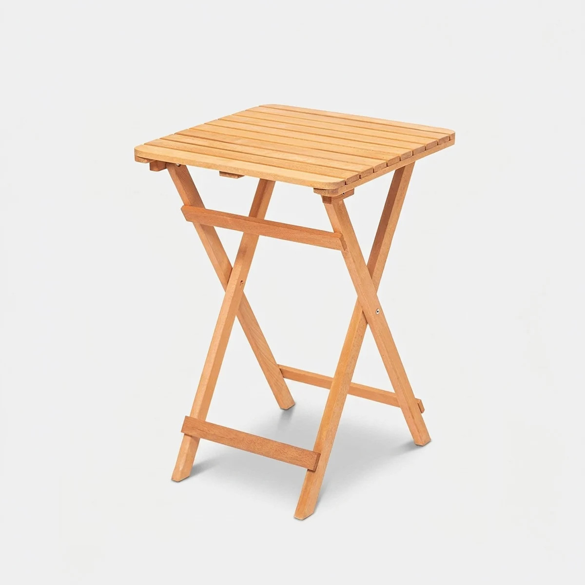 Table pliante en bois de hêtre My 60 pour l'extérieur
