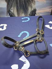 X-Full HY Black Leather Head Collar