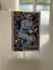 2026 Topps Series 1 Jac Caglione Rookie# 138 Kansas City Royals ROOKIE 🔥⚾️