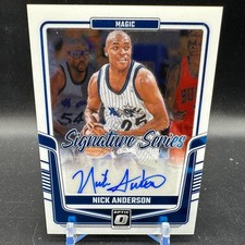 Nick Anderson Auto 2024-25 Panini Donruss Optic Signature Series #SS-AND