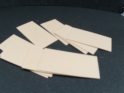 1:48 O Gauge  (10) sheets of  4x8 3/4'' Plywood By Cindershops