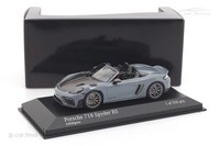 Porsche 718 Spyder Rs Weissach Package Arktikgrau Minichamps 1:43 410063130