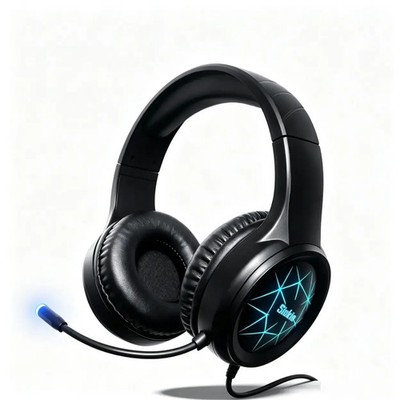 Gaming Headset Siukie CH25 Kopfhörer mit Mikrofon AUX an 3,5mm Klinkenstecker