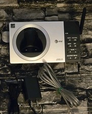 AT T CL82407 Main Base Unit Answer With AC Adapter for Cordless Phone Handset