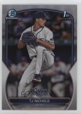 2023 Bowman Draft Chrome Refractor TJ Nichols #BDC-153 15tx