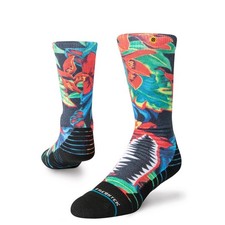 Stance Kids Black OTC Polyester Cushion FreshTek Bomin Snow Performance Socks L