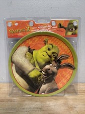 Shrek 2 Mealtime 3 Piece Plastic Dinnerware Set Includes Plate, Bowl & Cup - New
