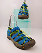 KEEN Newport H2 Waterproof Sport Sandals Blue Green Kids Size 4 Hiking Water