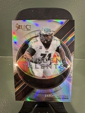 2021 Panini Select JASON PETERS #HT-8 Silver Prizm Hidden Talents Eagles 