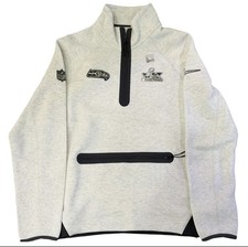 Seattle Seahawks Nike Super Bowl LX Opening Night Tech Fleece 1/2 Zip Jacket XL