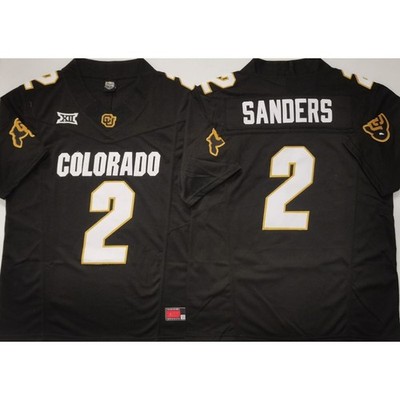 17 Colors Shedeur Sanders 2# Colorado Buffaloes Jersey All Stitched