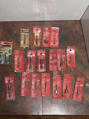 Large Lot 18+ Vintage NOS Vermont American + Magna Router Bits - Made in USA