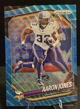 AARON JONES SP /225 - 2025 Panini Blue Wave Prizm VIKINGS