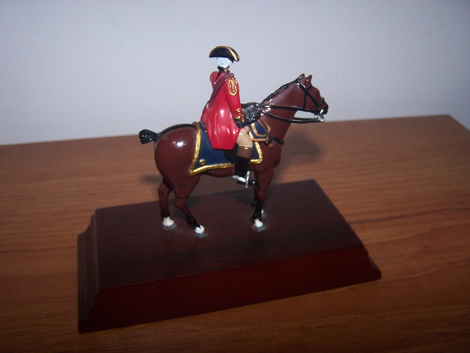 Figurine d'officier Britannique du 35éme regiment 1754-1763