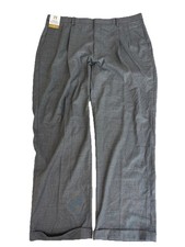 J.M. Haggar Premium Stretch Suit Pant Men  s Size 36W X 30L Gray