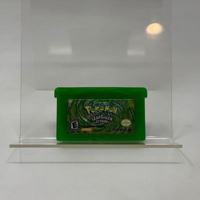 Nintendo Pokemon LeafGreen Version Game Boy Advance GBA Authentic Tested Works