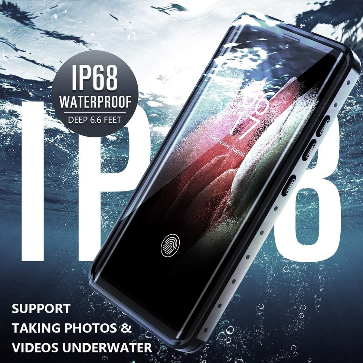 Oterkin for Samsung Galaxy S21 Ultra Case,S21 Waterproof