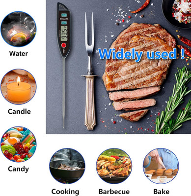 Digital Instant Read Water Thermometer for Cooking Milk, Oil Candle & Liquid