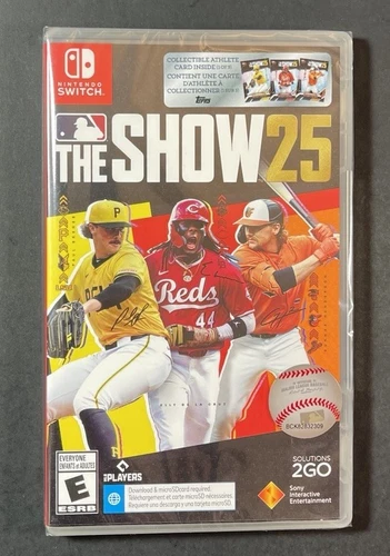 MLB The Show 25 [ Launch Edition Bonus Athlete Card ] (Nintendo Switch) NEW