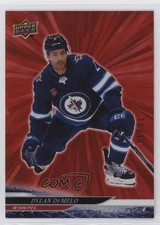 2024-25 Upper Deck Series 2 Outburst Red 25/25 Dylan DeMelo #447 0y85