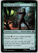 Black Tom Cassidy Foil 715 Commander Marvel Super Heroes Magic the Gathering
