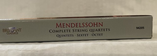 Mendelssohn komplette Streichquartette Quintette Sextette & Oktett Gewandhaus-Quartett - Bild 2 von 7