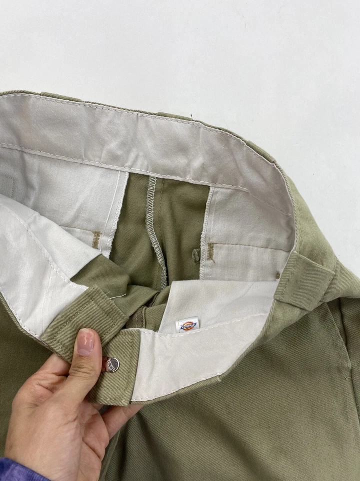Pantalones Chinos Dickies Vintage Juveniles Medianos Caqui Ver Medidas Foto 3 de 4