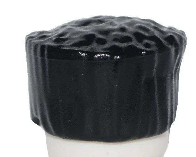 ☀️ Lego Minifigura Pelo Niño Hombre Negro Parte Superior Plana Agentes Policía Ciudad Jefe de Ciudad Foto 3 de 4