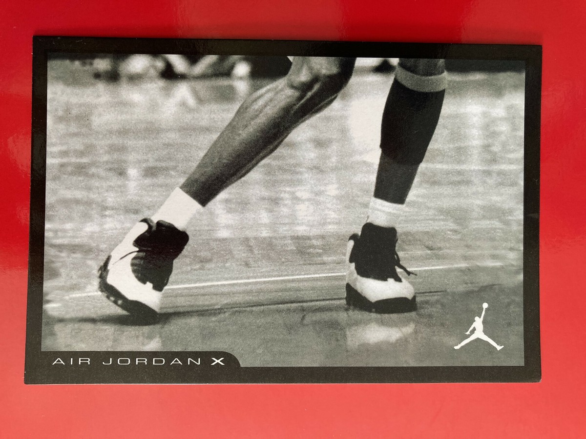 Vintage Air Jordan Insert Cards #3, #4, #5, #8, #10, #11,#12
