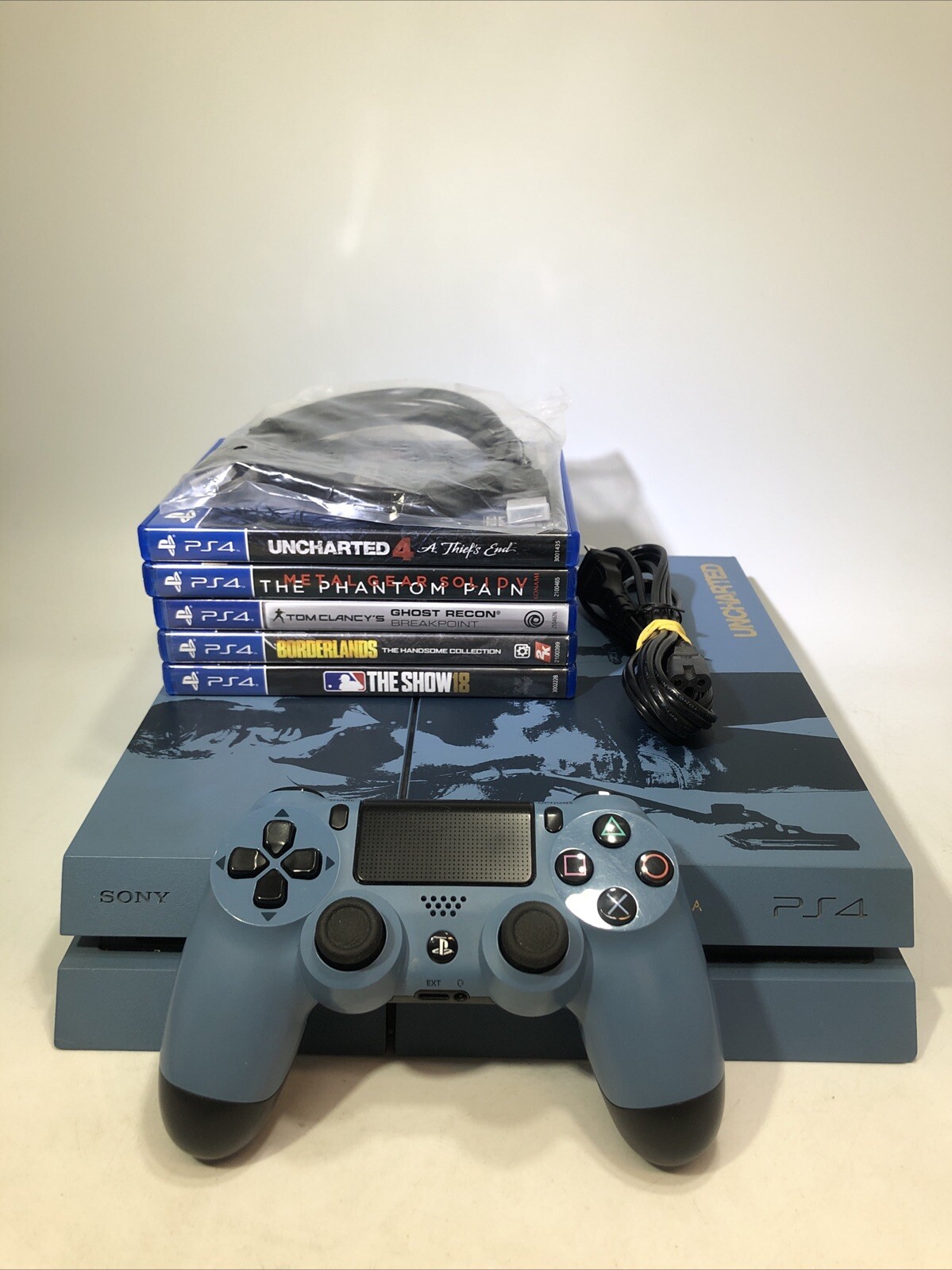 Uncharted Dualshock Gray Playstation Limited Edition Uncharted