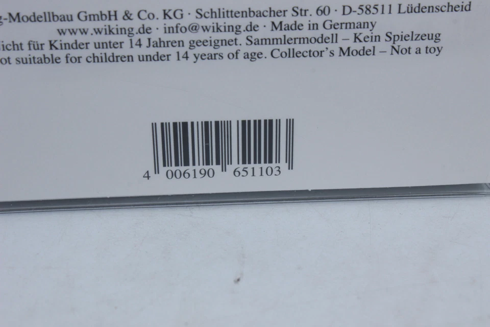 Wiking 065110 Liebherr Wheel Loader 531 1:87 H0 New OVP - Image 4 of 4