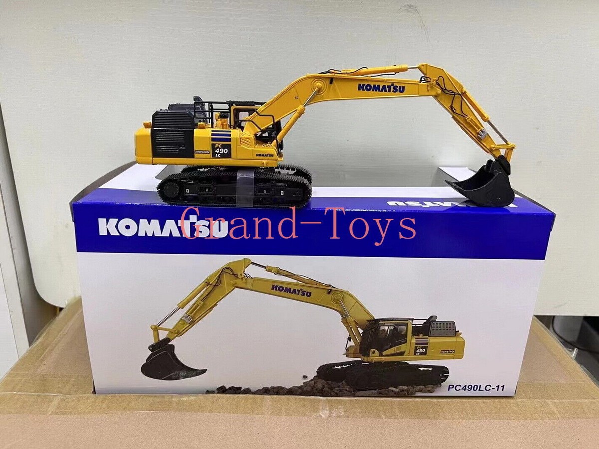 KOMATSU コマツ　PC490LC-11 1:50SCALE UH 1/50 Scale Komatsu PC490LC-11 Excavator DieCast Model Toy
