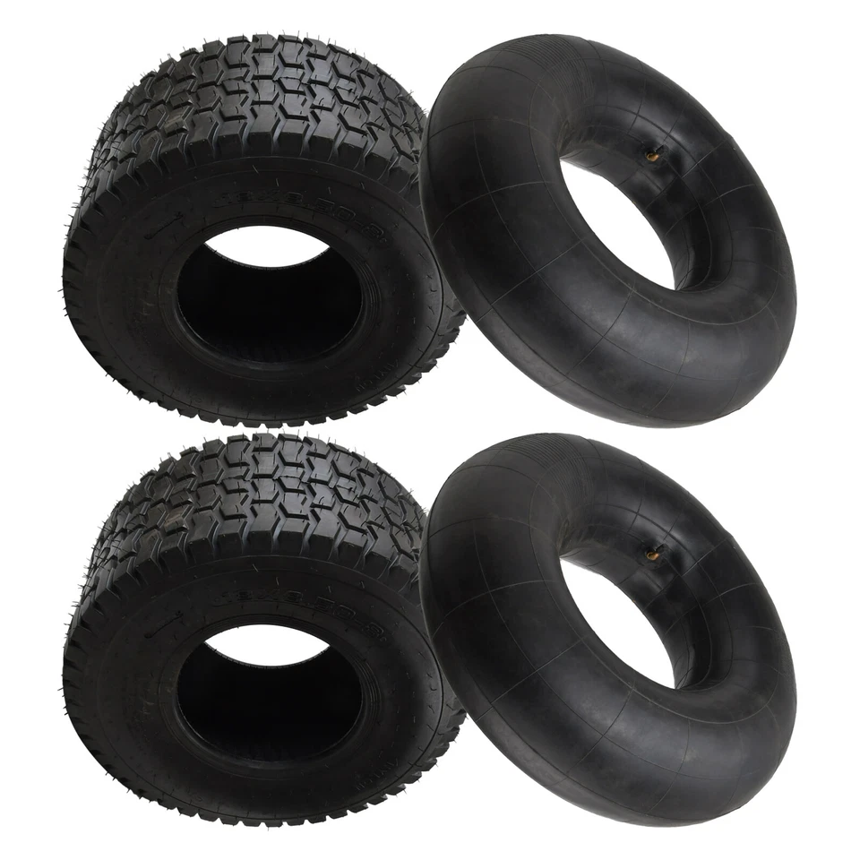 Reifen / Schlauch 18x8.50-8 für diverse Rasentraktor Aufsitzmäher Reifendecke - Bild 4 von 4