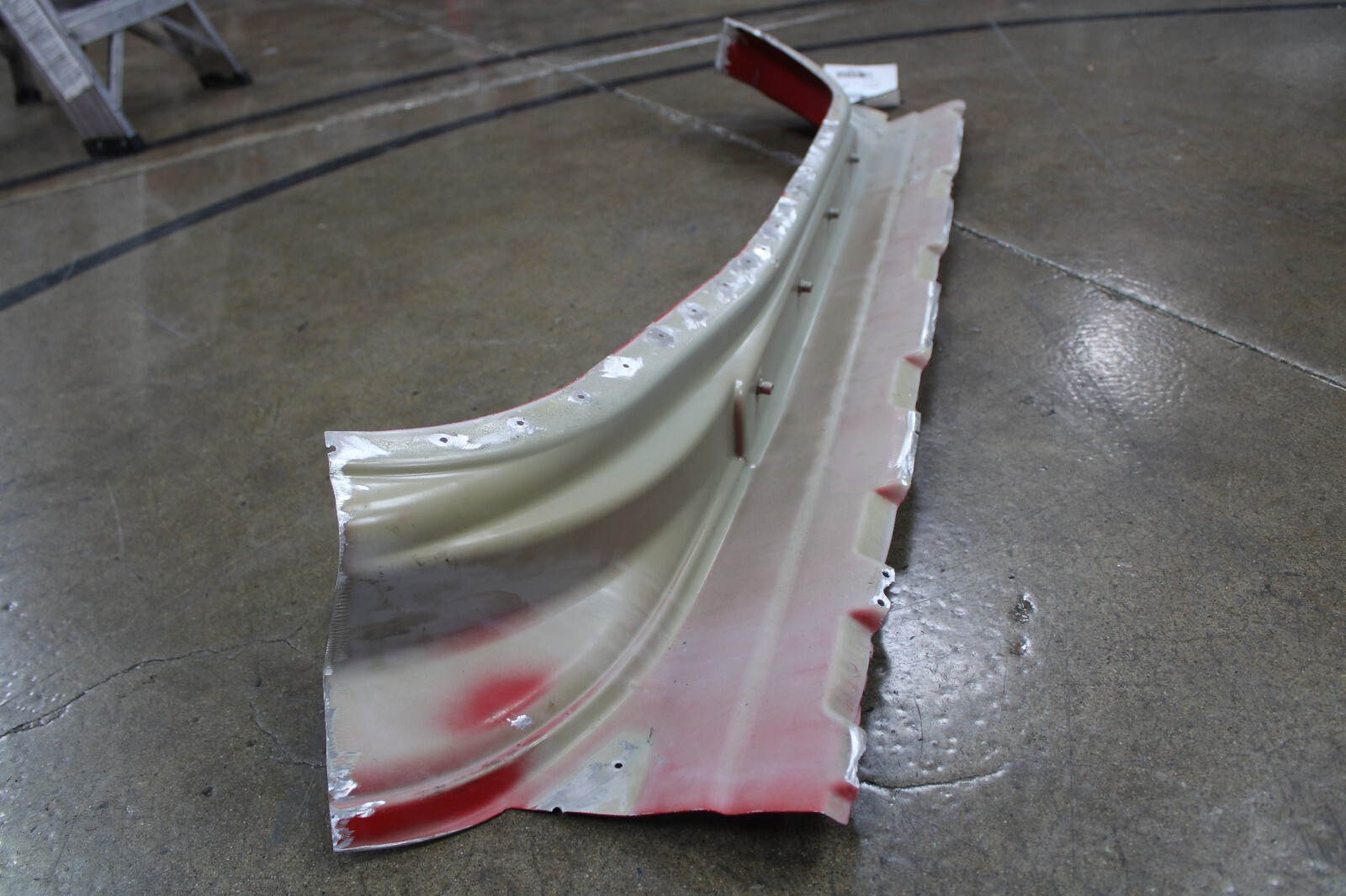 Ferrari 458 Italia, LH, Left, Rocker Skin, Used, Scratched