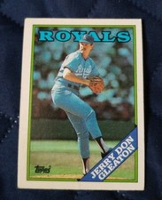 1988 Topps #116 Jerry Don Gleaton - Kansas City Royals 
