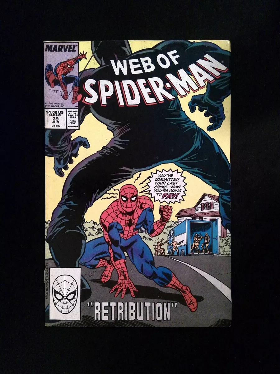 Web of Spider-Man #39 MARVEL Comics 1988 VF