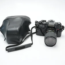 Chinon CM-5 35mm SLR Film Camera & 35-70mm Macro  Lens