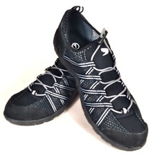 SPEEDO Seaside 3.0 Bungee Lace Slip on Athletic Water Shoes Black Men s 7 NEW