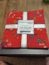 Robert Kaufman's Hidden Canyon Wishwell Layer Cake (Brand New, 42-10" Squares)