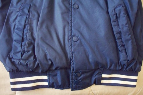 Vintage Trax Blue Nylon Windbreaker Jacket Men Size S Small - Picture 5 of 12