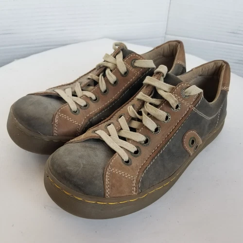 Vtg Dr Martens Womens US 8 Chunky Platform Leather Bowling Shoes